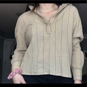 urban outfitters long sleeve blouse